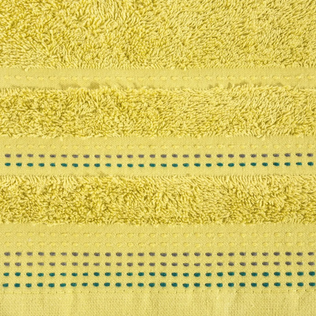 FROTÉ UTERÁK POLA27 70X140 CM HORČICOVÁ