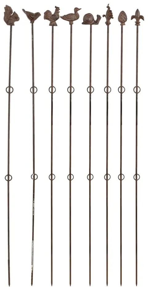 Kovová podpera rastlín 8 ks – Esschert Design