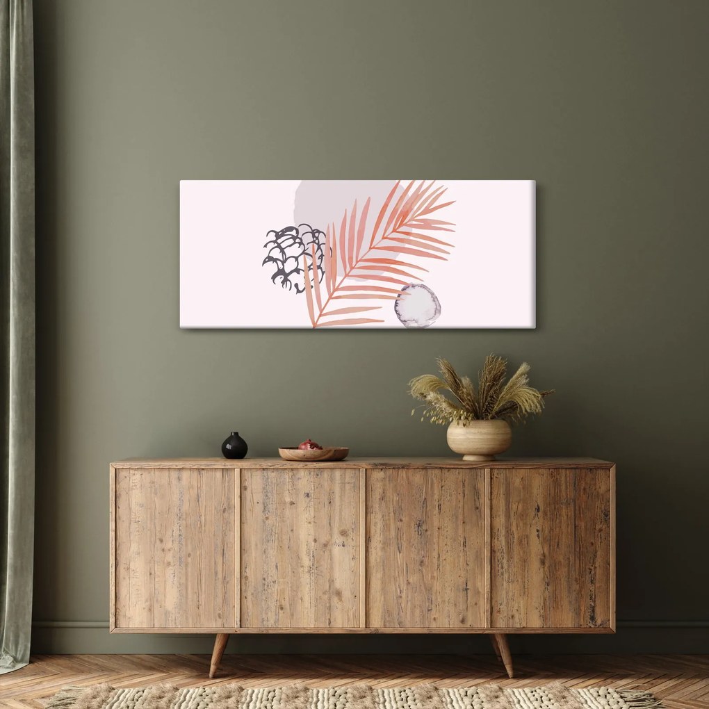 Obraz - Fialový minimalizmus N⁰3 (120x50 cm)