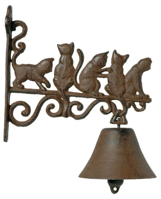 Nástenný domový zvonček Antic Line Cats