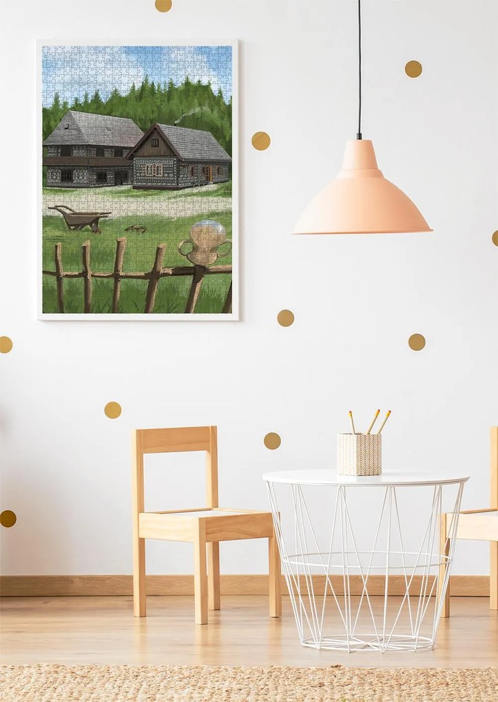 Puzzle Čičmany - 500 dielikové (33,5x48cm) - 26,9€