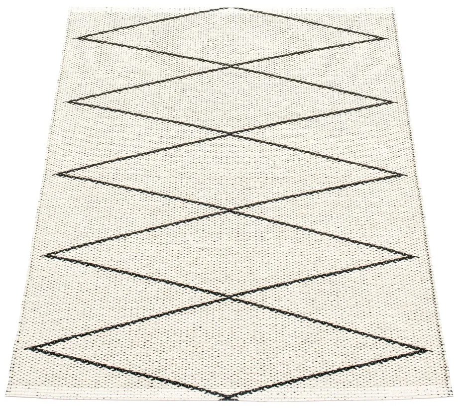 Čierny vnútorný a vonkajší koberec 70x100 cm Max Black – Pappelina