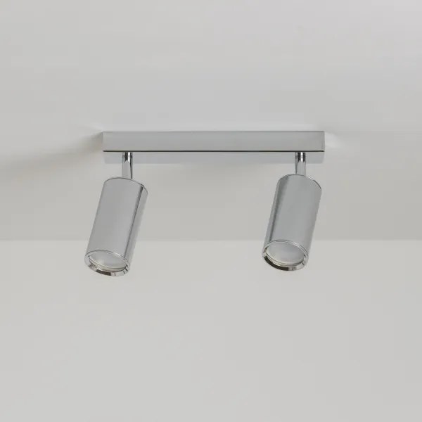 Brilagi - Kúpeľňové bodové svietidlo SELE 2xGU10/30W/230V IP44 lesklý chróm