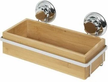 Compactor Bambusová polička do kúpeľne Bestlock SPA Bamboo, 27,6 x 14,8 x 12,7 cm