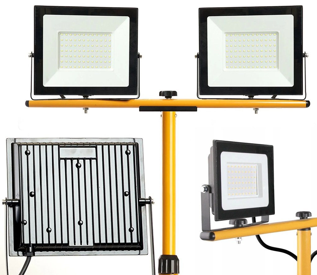 Toolight Toolight, LED panel 13x10,5 cm, 50W, 2700 lm, 4000 K, RSL003-50N, OSW-10202