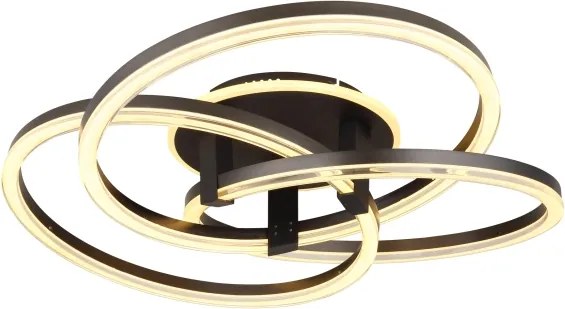 Globo 67337-75 - LED stmievateľné stropné svietidlo TRIS 75 W/230 V 2700–6000 K, priemer 78 cm + DO