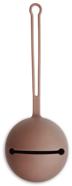 Mushie Silikónové púzdro na cumlíky: Cloudy Mauve