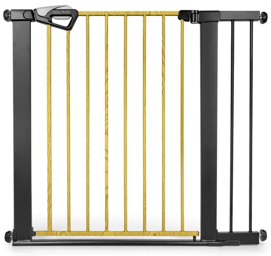 Bezpečnostná zábrana GUARDY 104 s rozšírením, čierna / prírodná