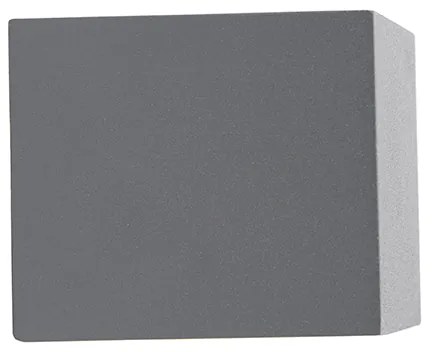 Inteligentné nástenné svietidlo čierne vrátane WiFi GU10 IP44 - Baleno