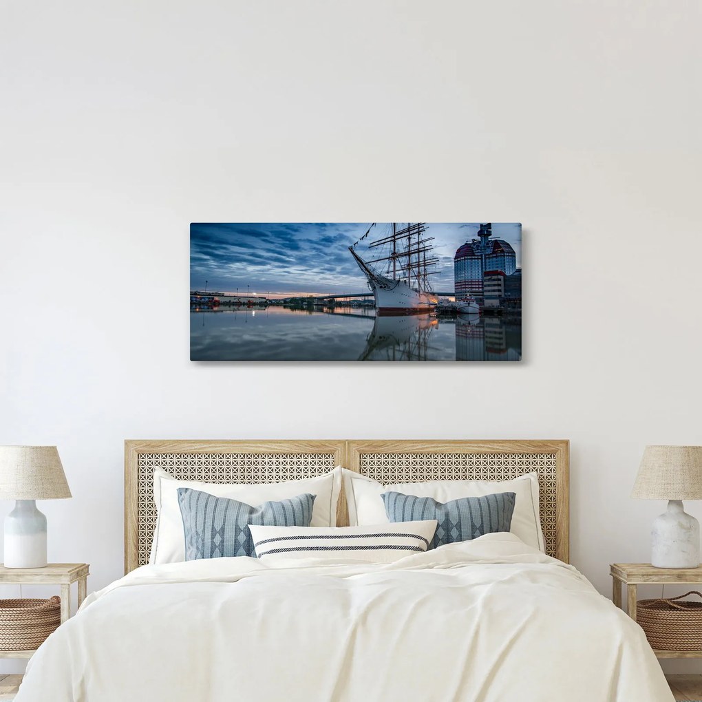 Obraz plachetnice (120x50 cm)