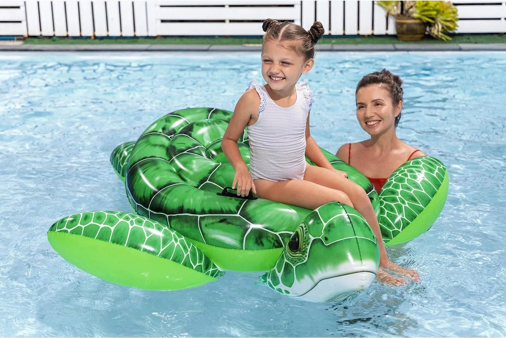 INTEX Nafukovacia plavecká matrac v tvare korytnačky 150 x 145 cm Bestway 41524