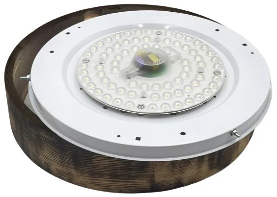 Brilagi - LED Stropné svietidlo CARVALHO SMOKEY LED/36W/230V dub pr. 37,5 cm