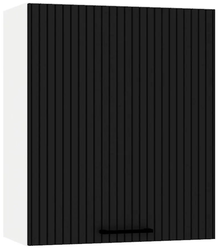 Skrinka do kuchyne Kate w60 pl čierny hrášok