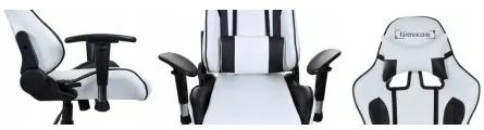 Sammer Najlepšia herná stolička v bielej farbe GSA024
