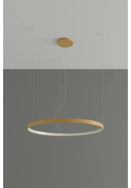 Thoro TH.174 - LED Luster na lanku RIO LED/50W/230V CRI90 3000K pr. 78 cm zlatá