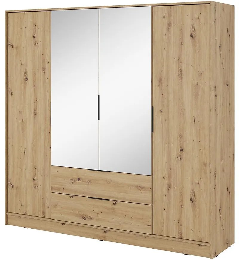 Skriňa Kelly 4D so zrkadlom artisan