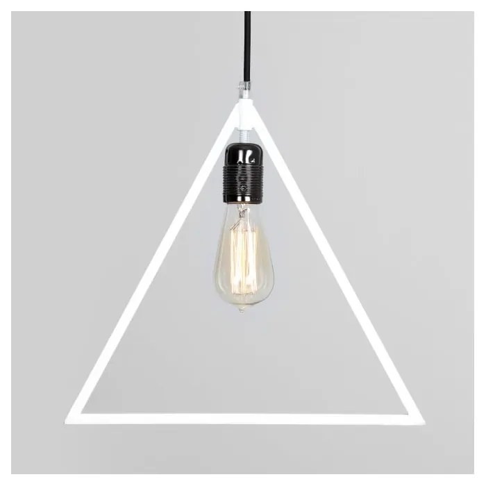 Biele závesné svietidlo Custom Form Triam