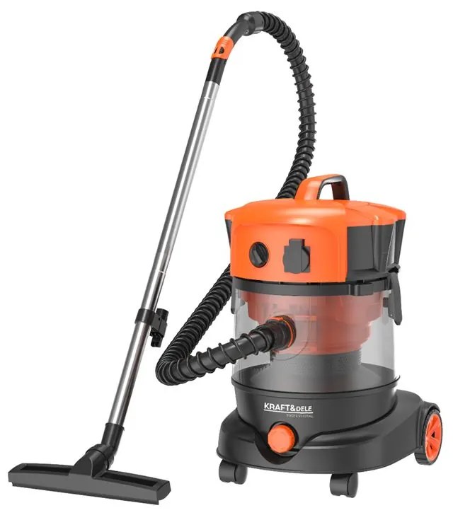 Bezvreckový cyklónový priemyselný vysávač, 1400W | KD5156
