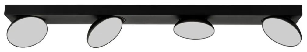 ITALUX SPL-31976-4B-BK - LED Bodové svietidlo CASTELIO 4xLED/5W/230V 4000K čierna