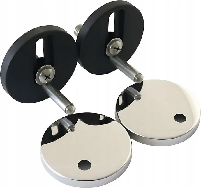 Rea Carlo Mini, závesná WC misa 49x37 cm Rimless s pomaly padajúcim toaletným sedadlom, biela-zlatý okraj, REA-C1222