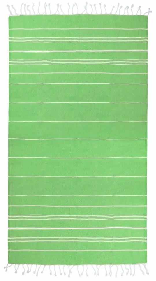 The One Towelling Plážová osuška Hamam Sultan - Čierna / biela | 100 x 180 cm