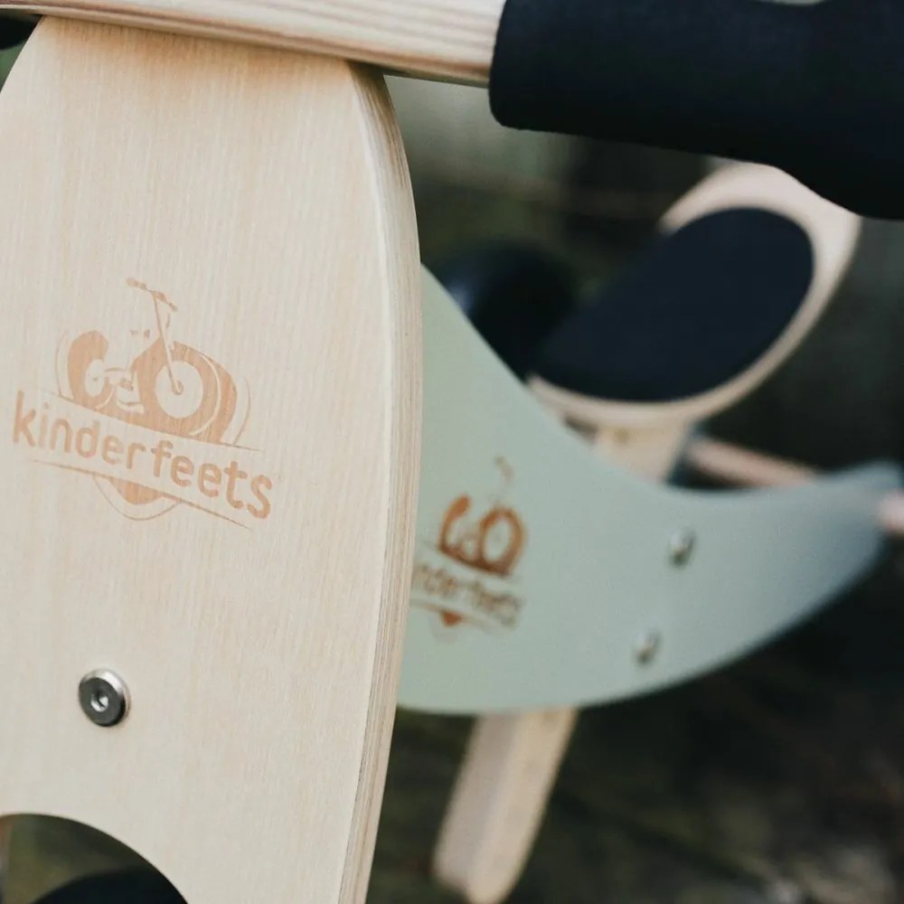 Drevené balančné odrážadlo Tiny Tot Plus 2v1 zelená