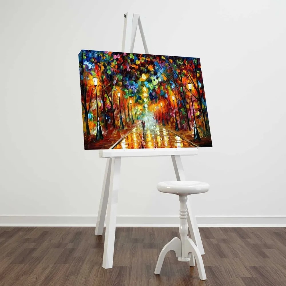 Nástenná reprodukcia na plátne Leonid Afremov, 70 × 45 cm