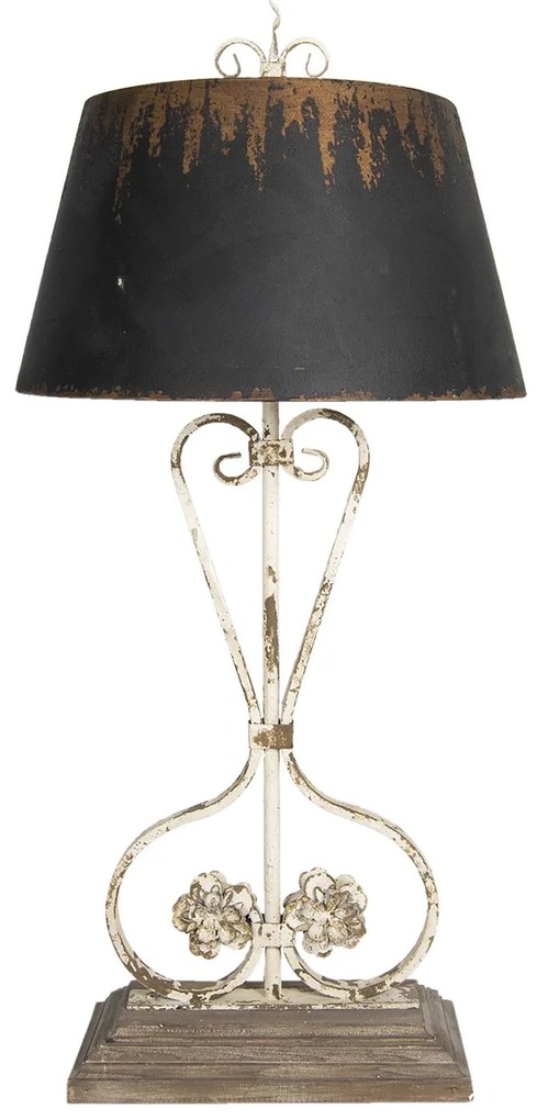 Vintage stolná lampa s patinou Tristram - 48 * 48 * 105 cm E27 / max 1 * 60W