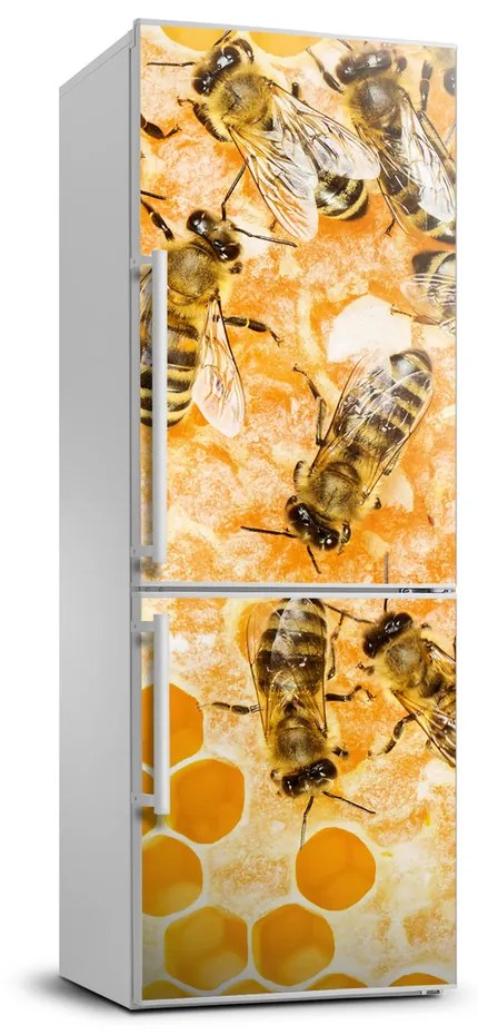 Foto tapeta na chladničku Pracujúci včely FridgeStick-70x190-f-74378590