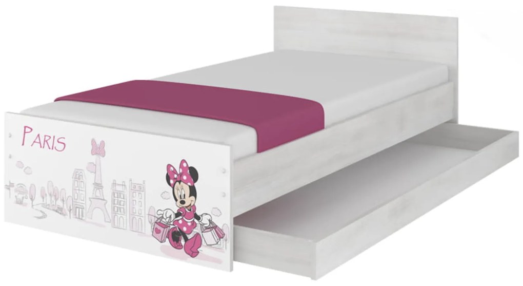 DO Detská posteľ Disney Max Minnie Paris Variant rozmer lôžka: 160x80