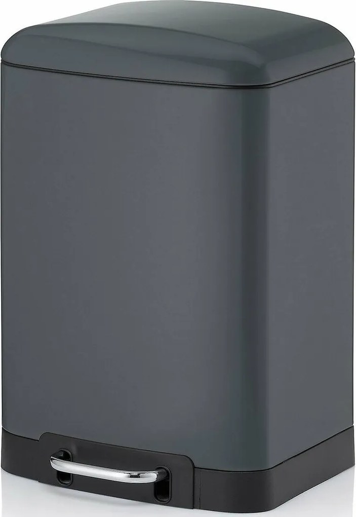 Kela Odpadkový kôš DAVINO 12 l, tmavosivá