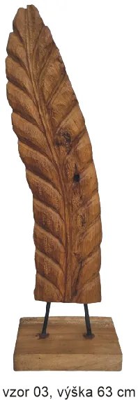 wood relief LEAF WF04