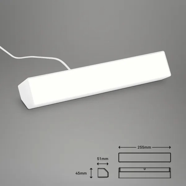 Brilo - LED RGBW Stmievateľná stolná lampa LED/9W/230V 3000-6500K Wi-Fi Tuya + DO