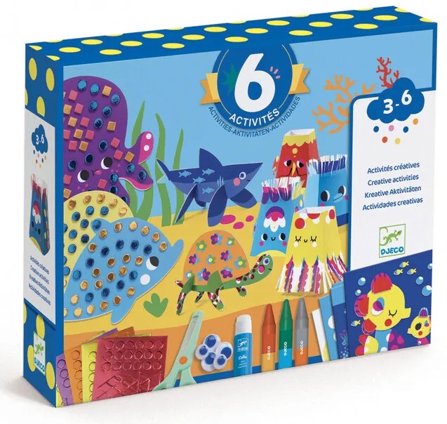 Djeco Veľká kreatívna sada: Podmorský svet