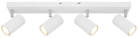 Globo 57911-4W - Bodové svietidlo ROBBY 4xGU10/35W/230V biela