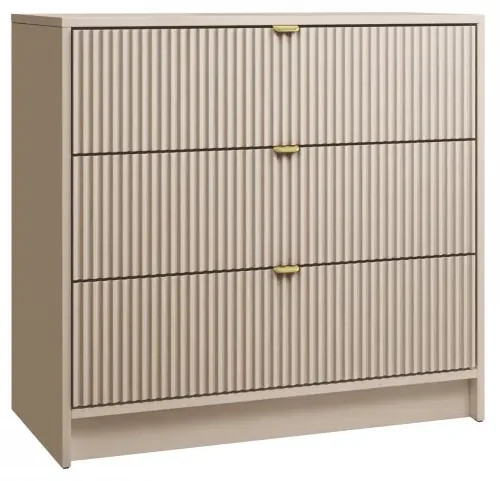 Komoda Razimo 3SZ, Farby: Biely velvet