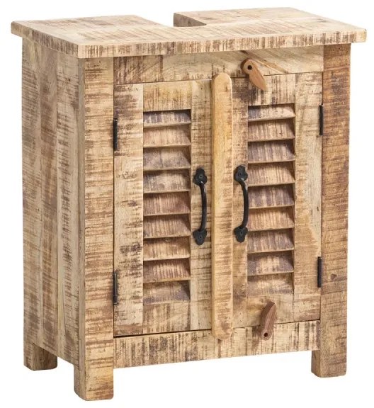 furniture-nabytek.cz - Masívny kúpeľňový set Caribou II, 3-dielny