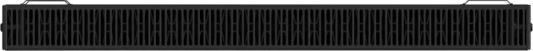 Mexen, Panelový radiátor Mexen Line CL22 500 x 1200 mm, bočné pripojenie, 1637 W, čierny - W422L-050-120-70