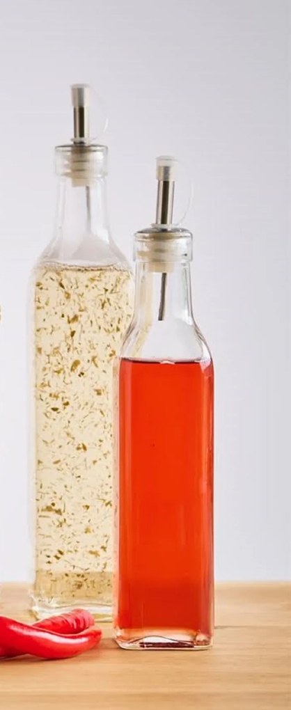 Zeller Present Láhev na olej, ocet, s nálevkou - 270ml, Zeller