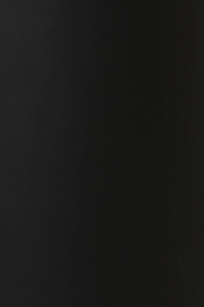 Kvetináč GORDO, sklolaminát, výška 29 cm, čierny