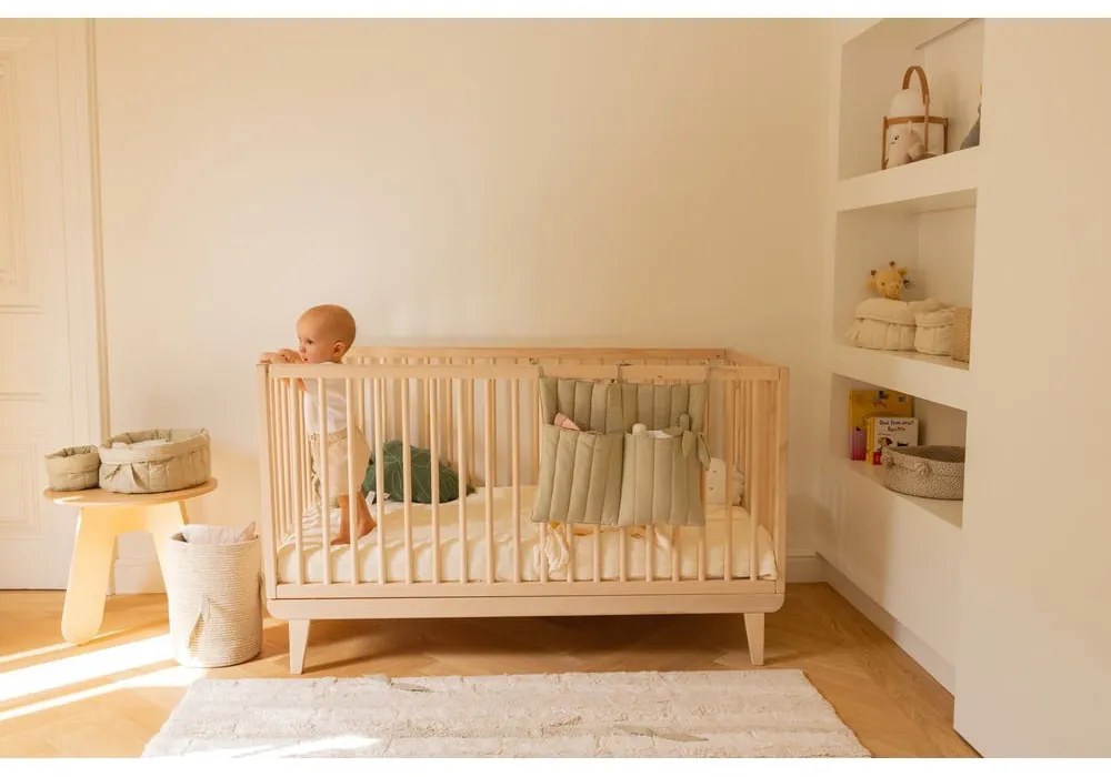 Vreckár na detskú postieľku 40 cm Benjamin Olive – Lorena Canals