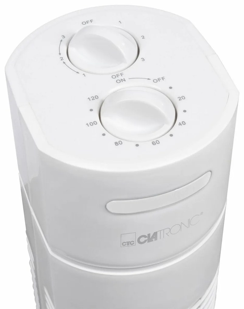 Clatronic TVL 3770 stĺpový ventilátor, biela
