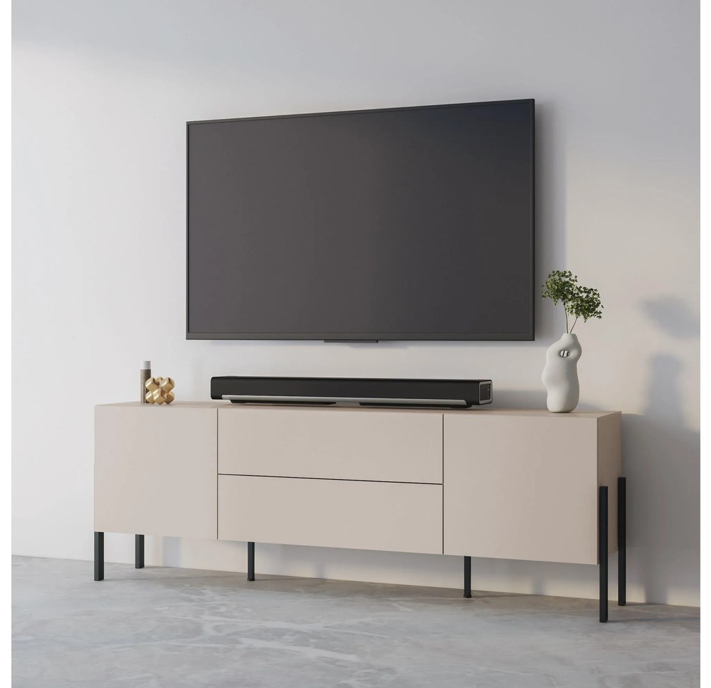 TV stolík/skrinka Kjukon 200 (kašmír). Akcia -21%. Vlastná spoľahlivá doprava až k Vám domov. 1091879