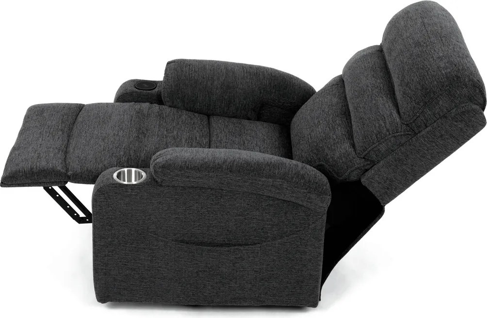 Elektrické polohovacie kreslo TV-S8348 GREY2 Farba: Sivá