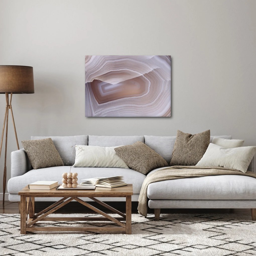 Obraz - Mramorový achát (70x50 cm)