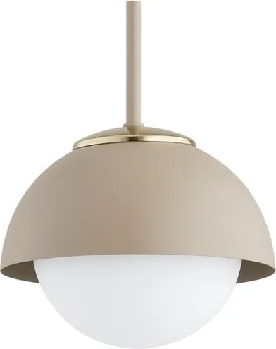 Brilagi - Závesný luster na lane COSMO 3xE27/60W/230V béžová/zlatá