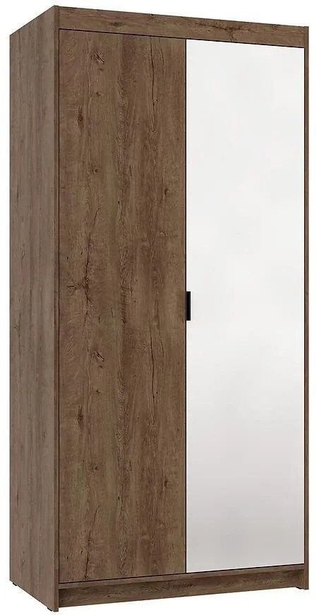 Skriňa Elena Dub Lefkas 2d-1d 1 Zrkadlo