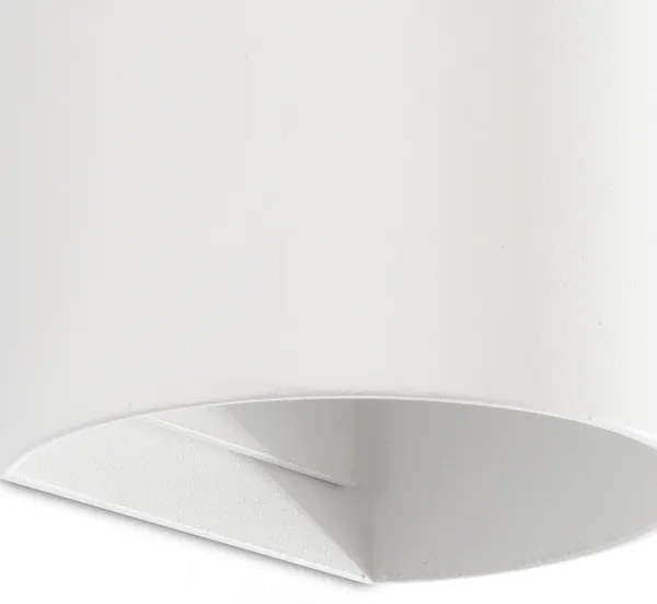 FARO 40538 - Nástenné svietidlo SOLE 2xGU10/8W/230V biela zaokrúhlený