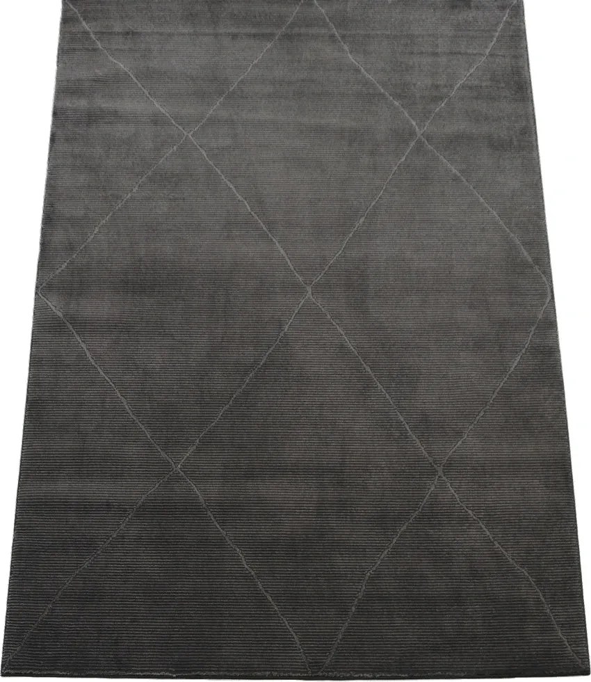 BE Koberec Zurich 1903 DARK GREY – sivý obdĺžnikový Rozmer: 160x230 cm