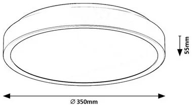 Rabalux SAMIRA LED stropné svietidlo 71253